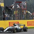 „Spa“ trasoje – S. Vettelio spaudimą atlaikiusio L. Hamiltono triumfas