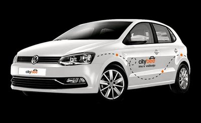 "CityBee" kompanijos "Volkswagen Polo"