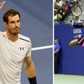 „US Open“ turnyre – lengvos A. Murray ir S. Williams pergalės