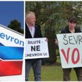 V. Mazuronis ir L. Balsys - dvi nuomonės dėl „Chevron“ pasitraukimo