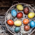 Dažyti rudo lukšto kiaušinius gali būti paprasta: kelios gudrybės