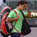Madride krito ir R. Federeris - jis pralaimėjo 23-ejų metų japonui