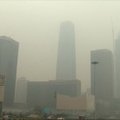Pekine atšauktas smogo pavojus