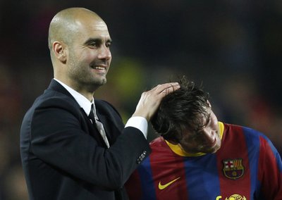 Josepas Guardiola, Lionelis Messi