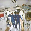 Kinijos astronautai pasiekė kosminę laboratoriją