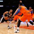 NBA vicečempionai nepadoriu skirtumu sutriuškino „Knicks“ klubą