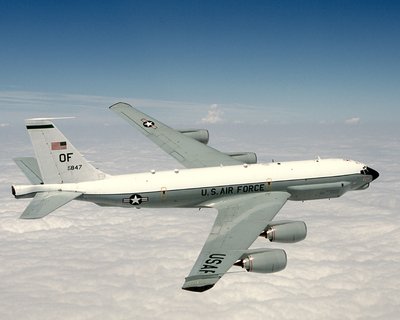 Boeing RC-135W Rivet Joint US Airforce nuotr.