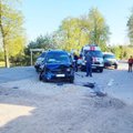 Kėdainių rajone į eismo įvykį pateko trys automobiliai: du vairuotojai neblaivūs