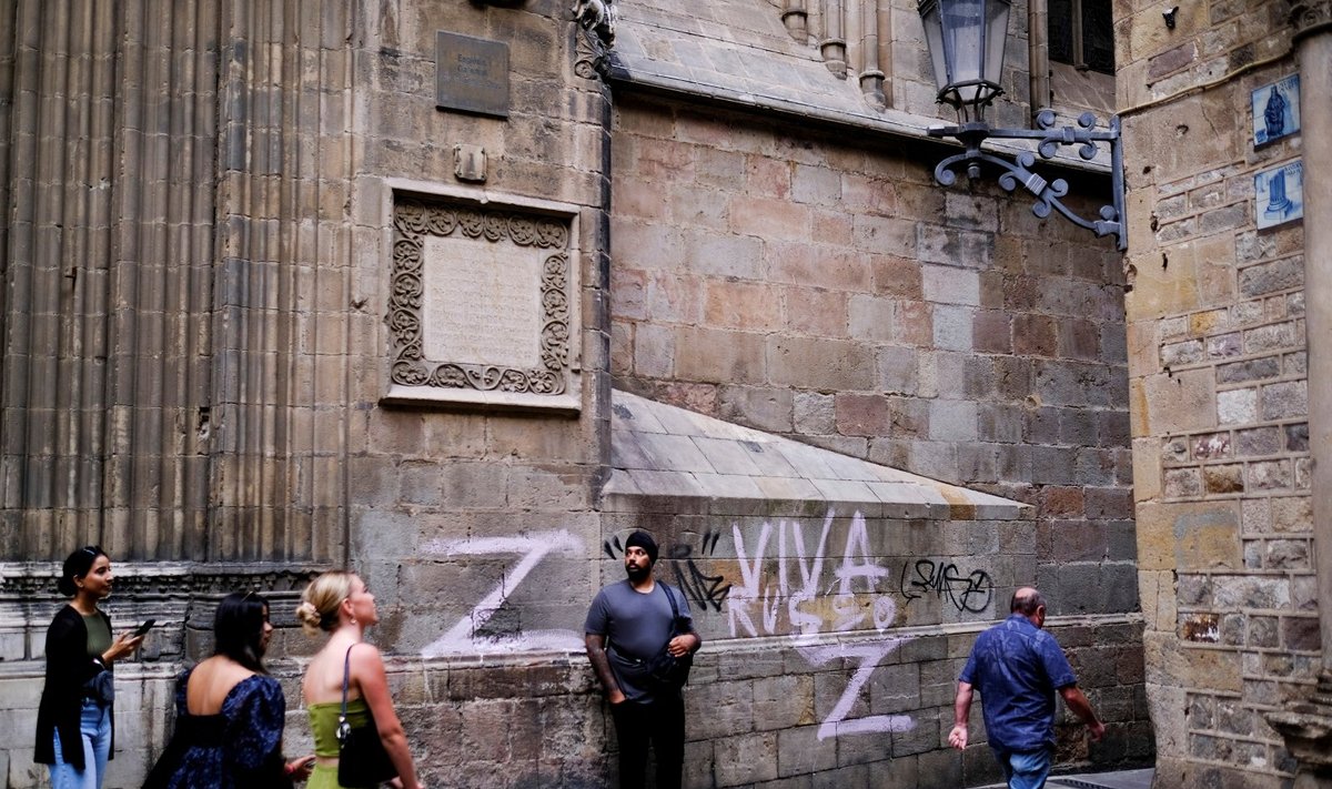 Barselonos katedra aprašinėta „Z“ raidėmis