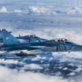 NATO naikintuvai Baltijos šalyse pernai dar dažniau lydėjo Rusijos orlaivius