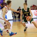 Europos jaunių krepšinio čempionate Lietuva patyrė pirmą nesėkmę