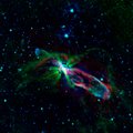 NASA teleskopai stebėjo stulbinančio grožio žvaigždės gimimą