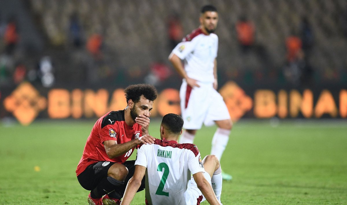 Mohamedas Salah guodžia Achrafą Hakimi