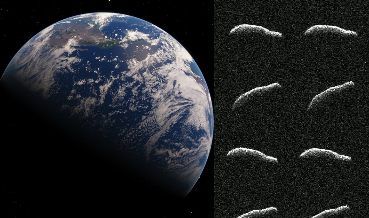 Asteroidas 2011 AG5 yra artimas Žemei objektas. NASA/JPL-Caltech nuotr.