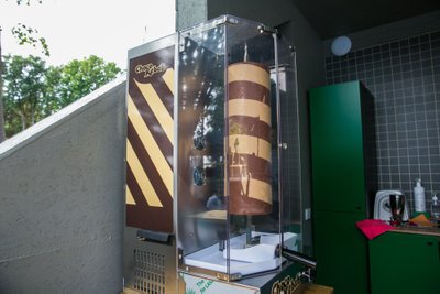 Šokoladiniai kebabai Palangoje