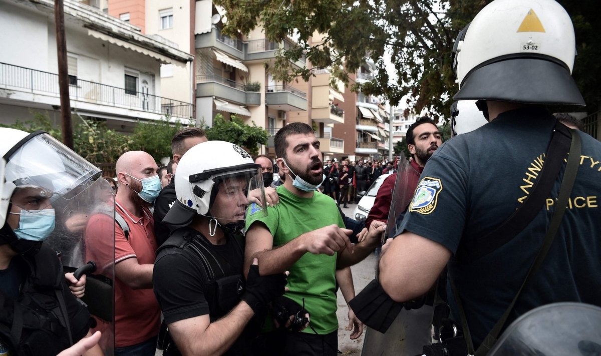 Protestas Graikijoje