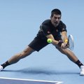 N.Djokovičius šventė dramatišką antrą pergalę baigiamajame teniso turnyre Londone