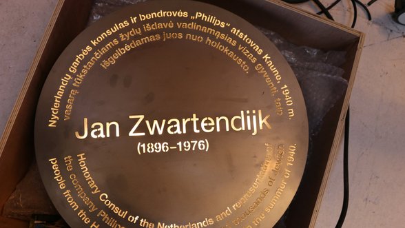 Light of the Dutch diplomat Zwartendijk will light up Kaunas