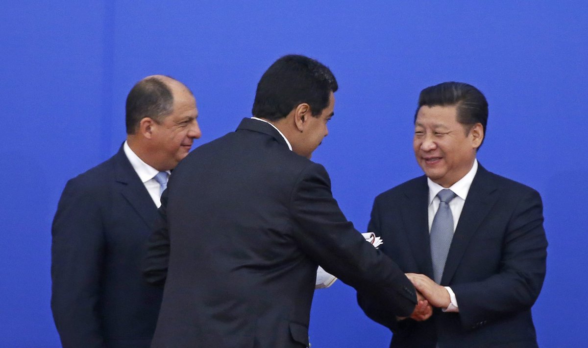 Nicolas Maduro ir  Xi Jinping