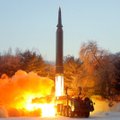 Pietų Korėja suabejojo Šiaurės Korėjos pareiškimais apie išbandytą hipergarsinę raketą