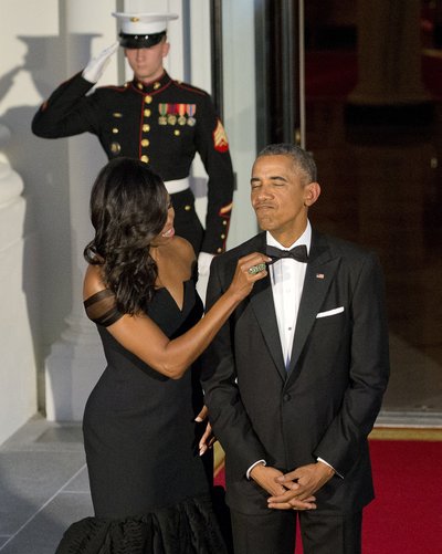 Michelle ir Barackas Obamos