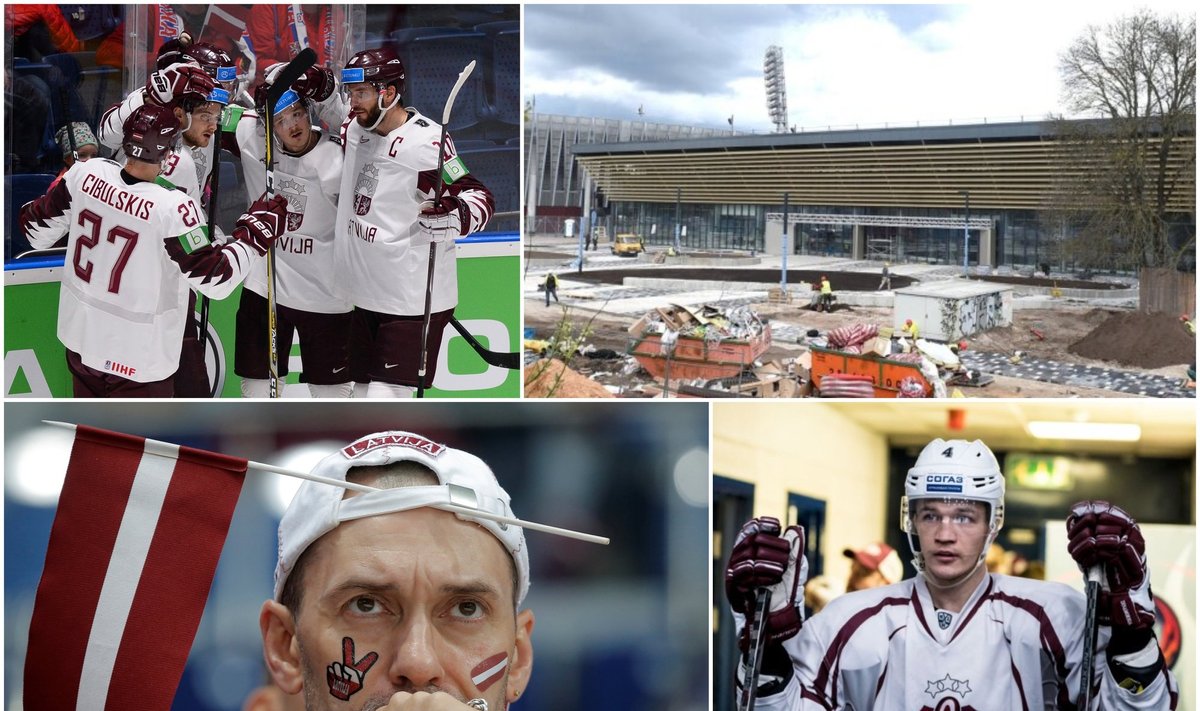 Latvijos ledo ritulio rinktinė ir jos gerbėjas, "Daugava" arena, Nerijus Ališauskas