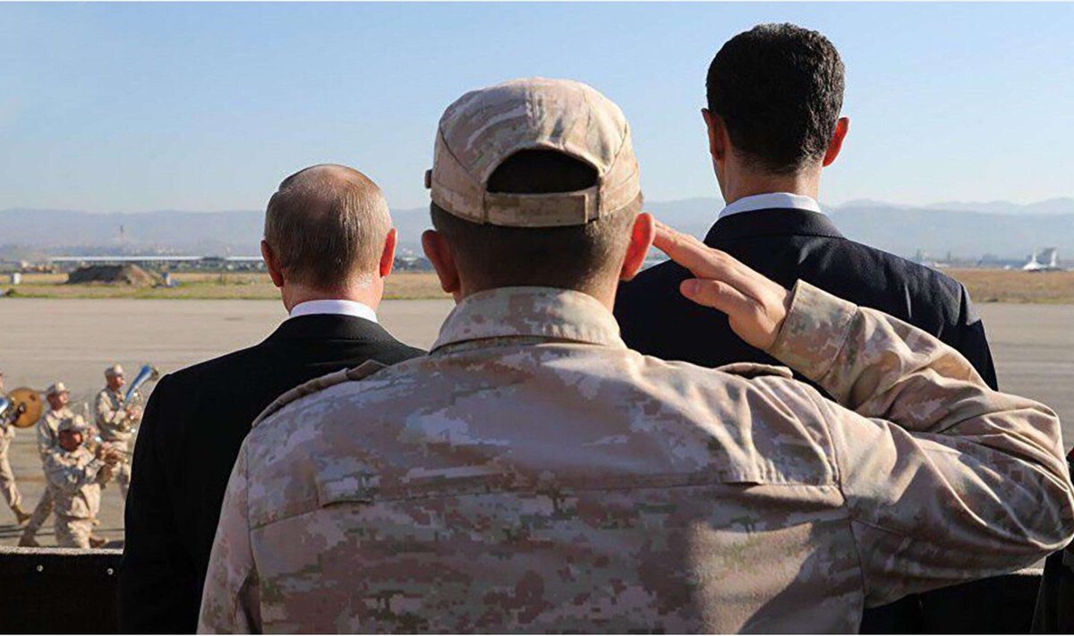 Vladimiras Putinas, Basharas al-Assadas
