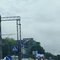 В Вильнюсе столкнулись три автомобиля, пострадал водитель
