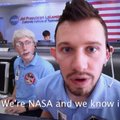 Naujas vaizdo įrašas šmaikščiai reklamuoja NASA agentūrą