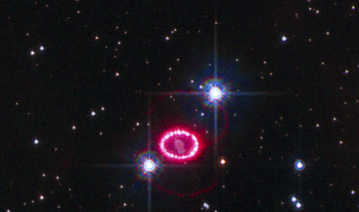 Supernovos 1987A vaizdas