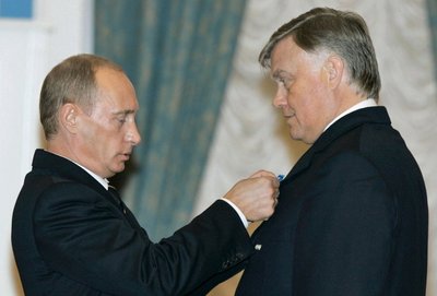 Vladimiras Jakuninas, Vladimiras Putinas