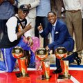 „Pistons“ blogieji berniukai su D. Rodmanu ir I. Thomu paskutinį kartą pagerbė legendinę „The Palace“ areną