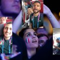 Dėl vietos Europos futbolo čempionato finale susikausianti Italijos rinktinė tirpdo moterų širdis: uždainavo gimtąja kalba