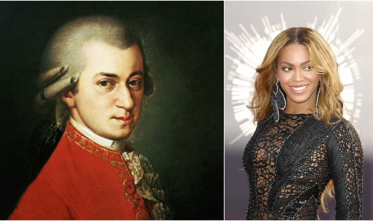 Mozartas ir Beyonce