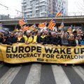 Briuselyje 45 tūkst. žmonių susirinko pareikšti paramos katalonų nepriklausomybės siekiui