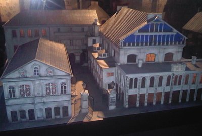 Scale model of the Great Synagogue of Vilna