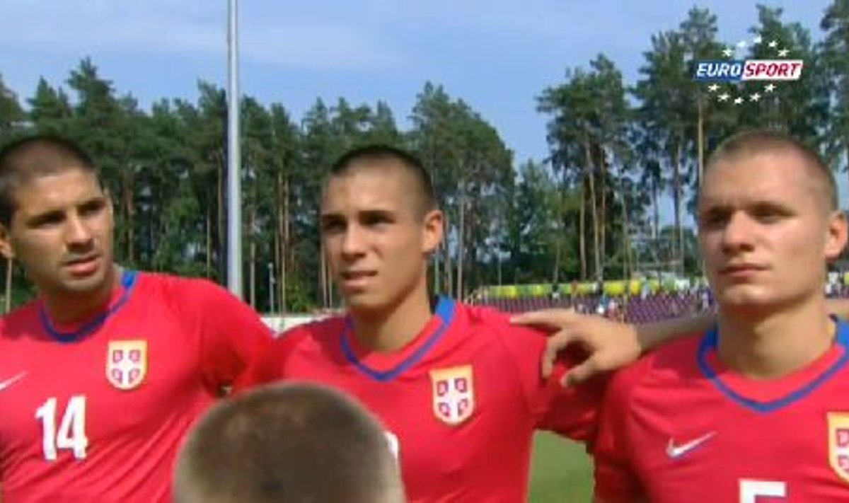 Europos U19 čempionato pusfinalyje Alytuje lietuviai sugrojo ne Serbijos, o Jugoslavijos himną
