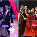 Pasaulio jaunimo standartinių šokių čempionate Lietuvos pora liko per žingsnį nuo medalių