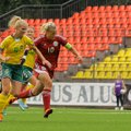 Lietuvos moterų futbolo rinktinė Baltijos taurės turnyre pranoko Latviją