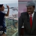 Izoliacijoje nuobodžiaujanti ispanų futbolo žvaigždė kartoja sceną iš komedijos su Murphy