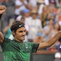 R. Federeris įveikė R. Nadalį ir iškopė į teniso turnyro Indian Velse ketvirtfinalį