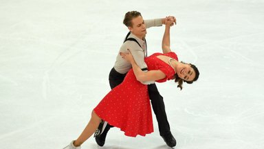 Ledo šokėjai Ambrulevičius ir Reed pasiekė karjeros rekordą