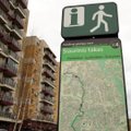 Išbandė naujai įrengtas Vilniaus pėsčiųjų trasas: linkiu miesto valdžiai darbus pabaigti iki galo