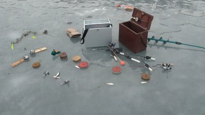 Iš žvejų konfiskuoti įrankiai