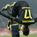 Du P.-E. Aubameyango įvarčiai atnešė „Borussia“ ekipai pirmą pergalę šiemet