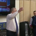Владимир Жириновский отметил победу Трампа колбасой и шампанским