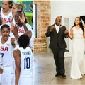 Meilė ir pasiaukojimas: olimpinė, Eurolygos ir WNBA čempionė ištekėjo už vyro, kurį pati išlaisvino iš kalėjimo