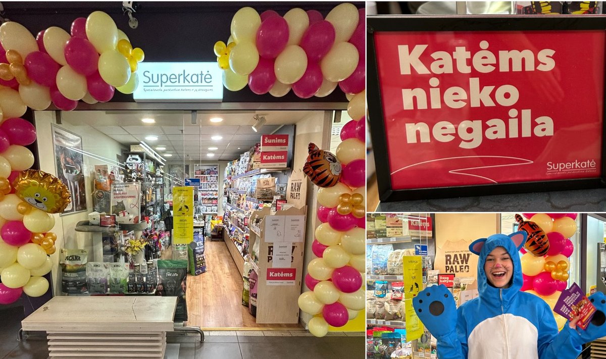 „Superkatės“ parduotuvės atidarymas