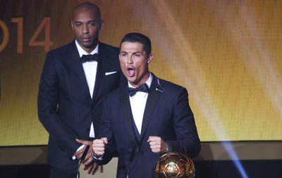 Thierry Henry ir Cristiano Ronaldo