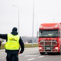 VSAT: dėl Lenkijos ūkininkų blokados eilės pasienyje nesiformuoja, eismas vyksta sklandžiai